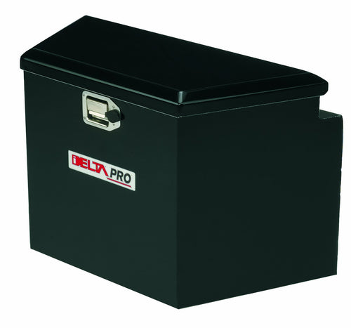 48" Long Delta Pro Black Steel Trailer Tongue Truck Box