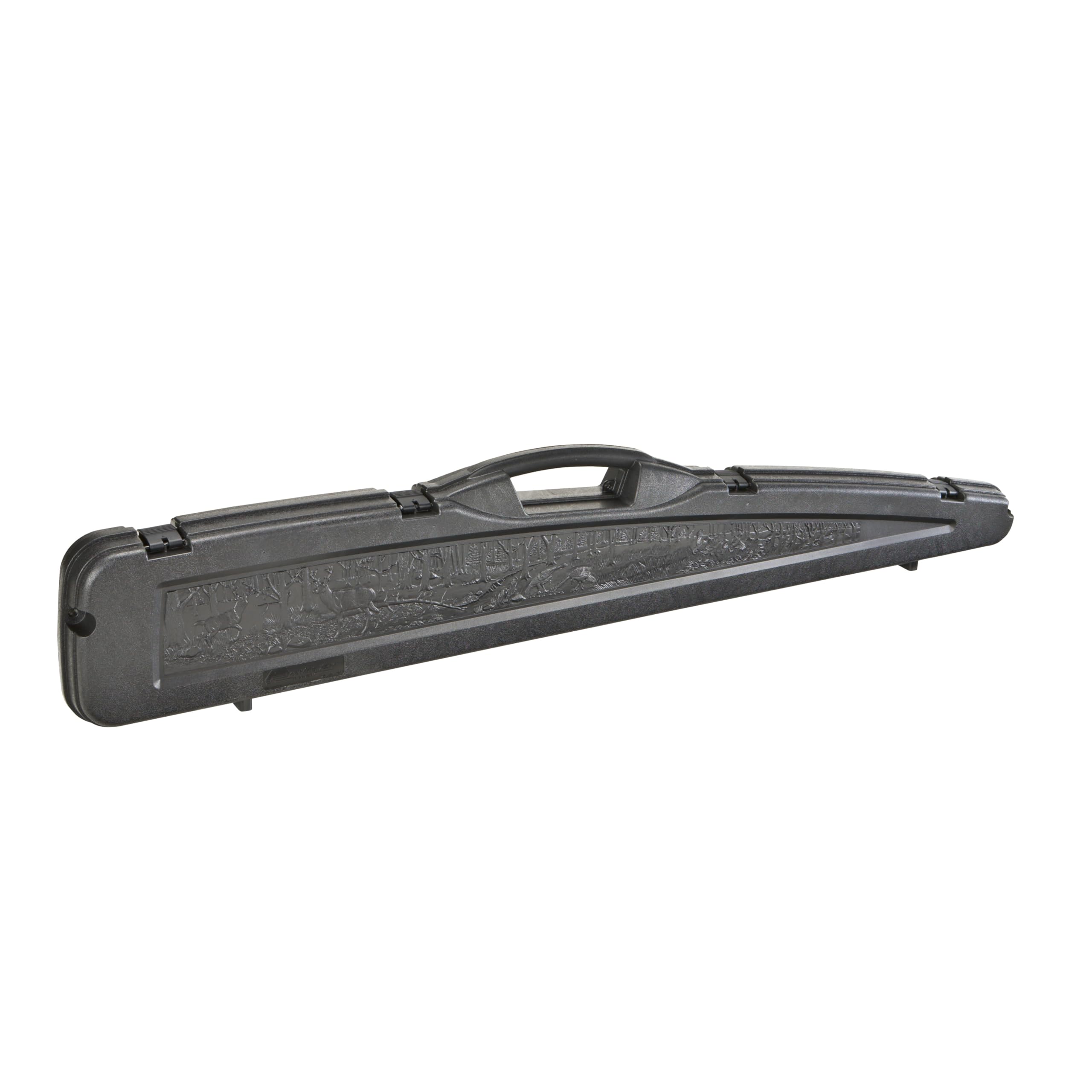 BLACK GUN CASE W/WILDLIFE SCEN -