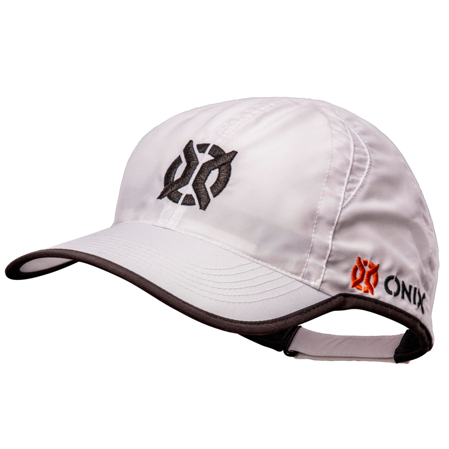 Onix Adjustable Premier Lite Pickleball Hat - Lightweight Moisture-Wicking Material, Improves Ventilation to Stay Dry Made from Recycled Materials, White