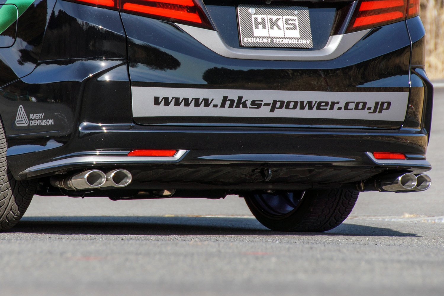 Exhaust System HKS 32018-AH030 (LEGAMAX Premium RC1 K24W), 1 Pack, (N)