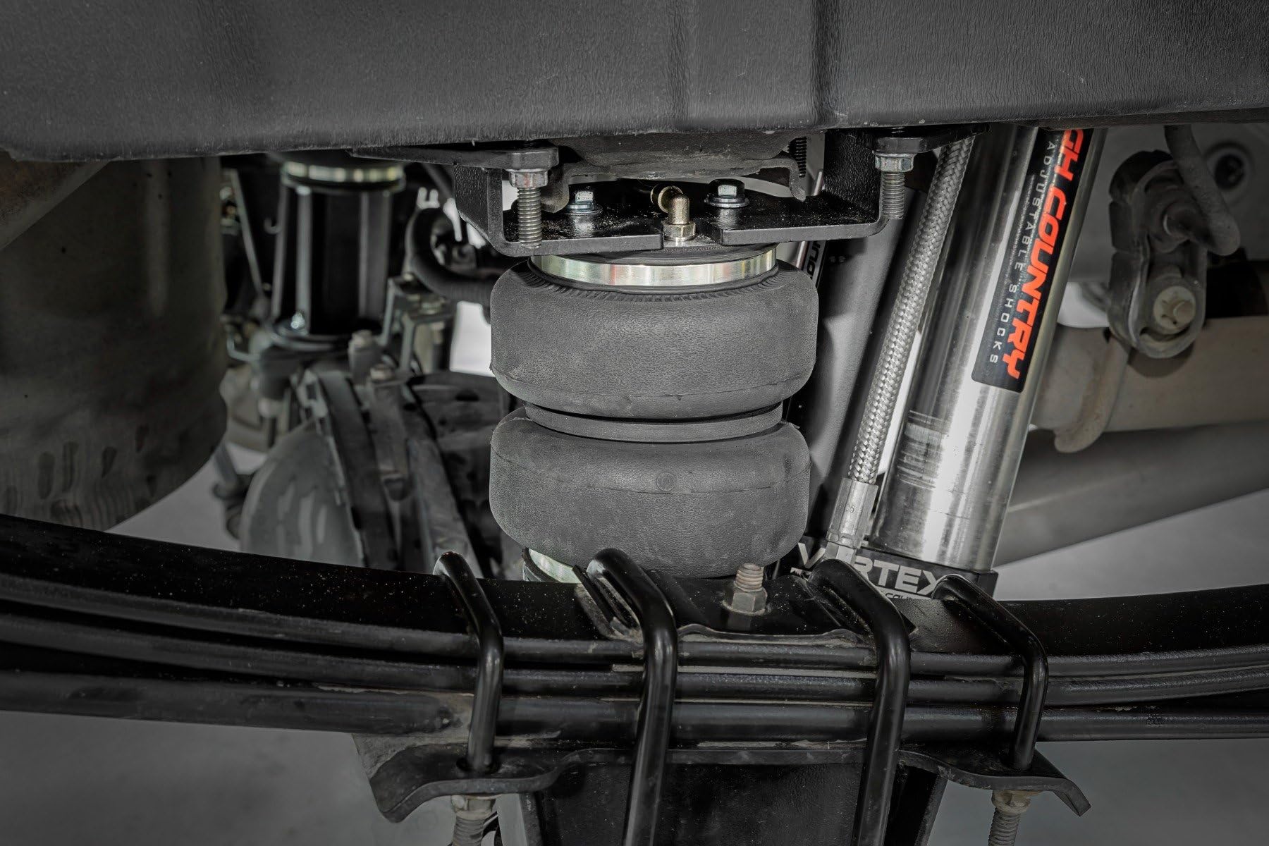 Rough Country Suspension Kit Air Bags with Compressor & Remote for Chevy Silverado & GMC Sierra 1500 (2019-2026) - Airbags for Trucks w/ 4-6" Lift