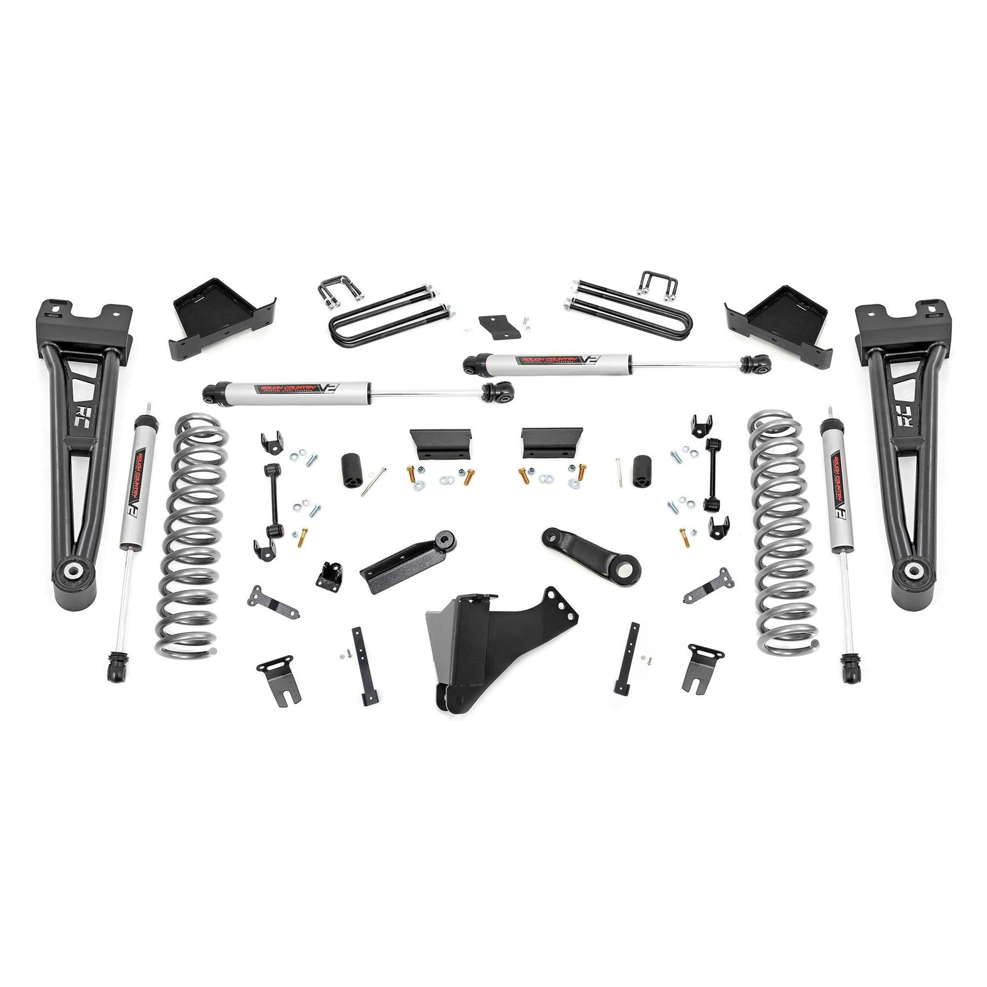 6" Lift Kit Rough Country for 23-24 Ford F-250/F-350 Super Duty | Diesel - 41270