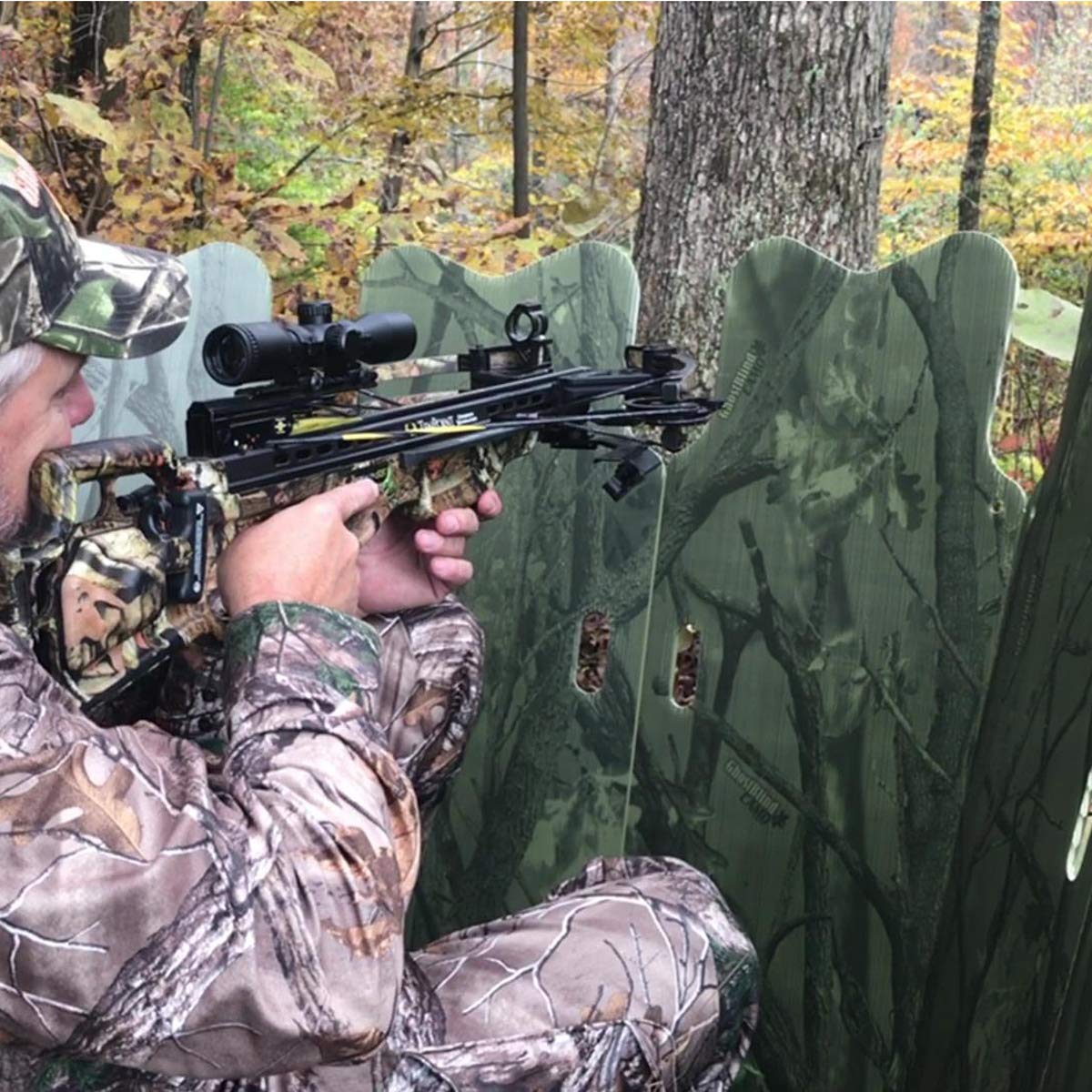 Summit Outdoors Phantom GhostBlind Hunting Ground Blind 6-Panel Mirror Hunting Blind