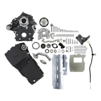 Holley High-Mount Accessory Drive 20-320BK - With Holley Oiling System - Base Kit - Black