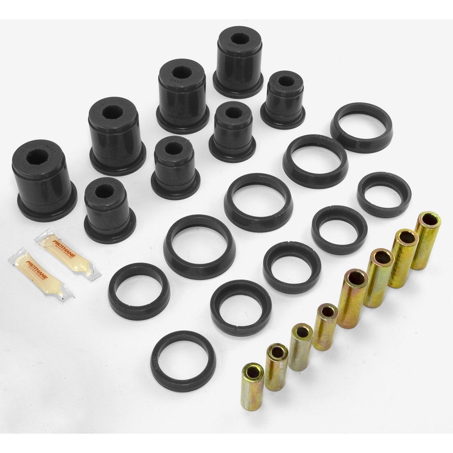 Suspension Control Arm Bushing Kit, Front, Black | Rugged Ridge | 1-204BL | Fits 1997-2006 Jeep Wrangler TJ