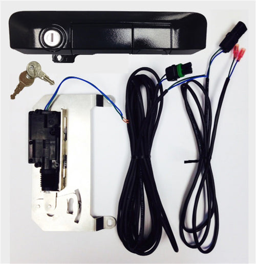 Power Tailgate Lock Pop & Lock PL85510 Gloss Black for Toyota Tacoma (Smart Lock Combo)