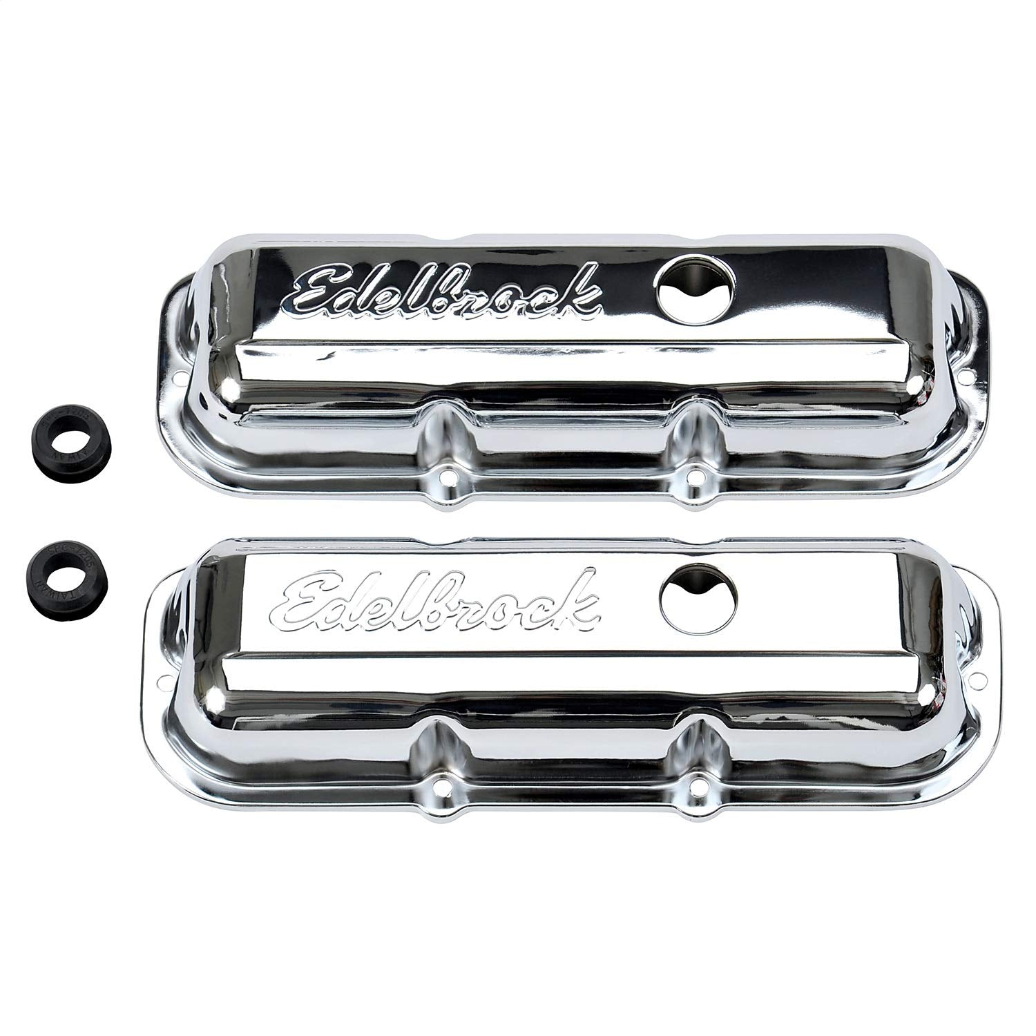 Chrome Edelbrock 4488 Signature Series Valve Cover