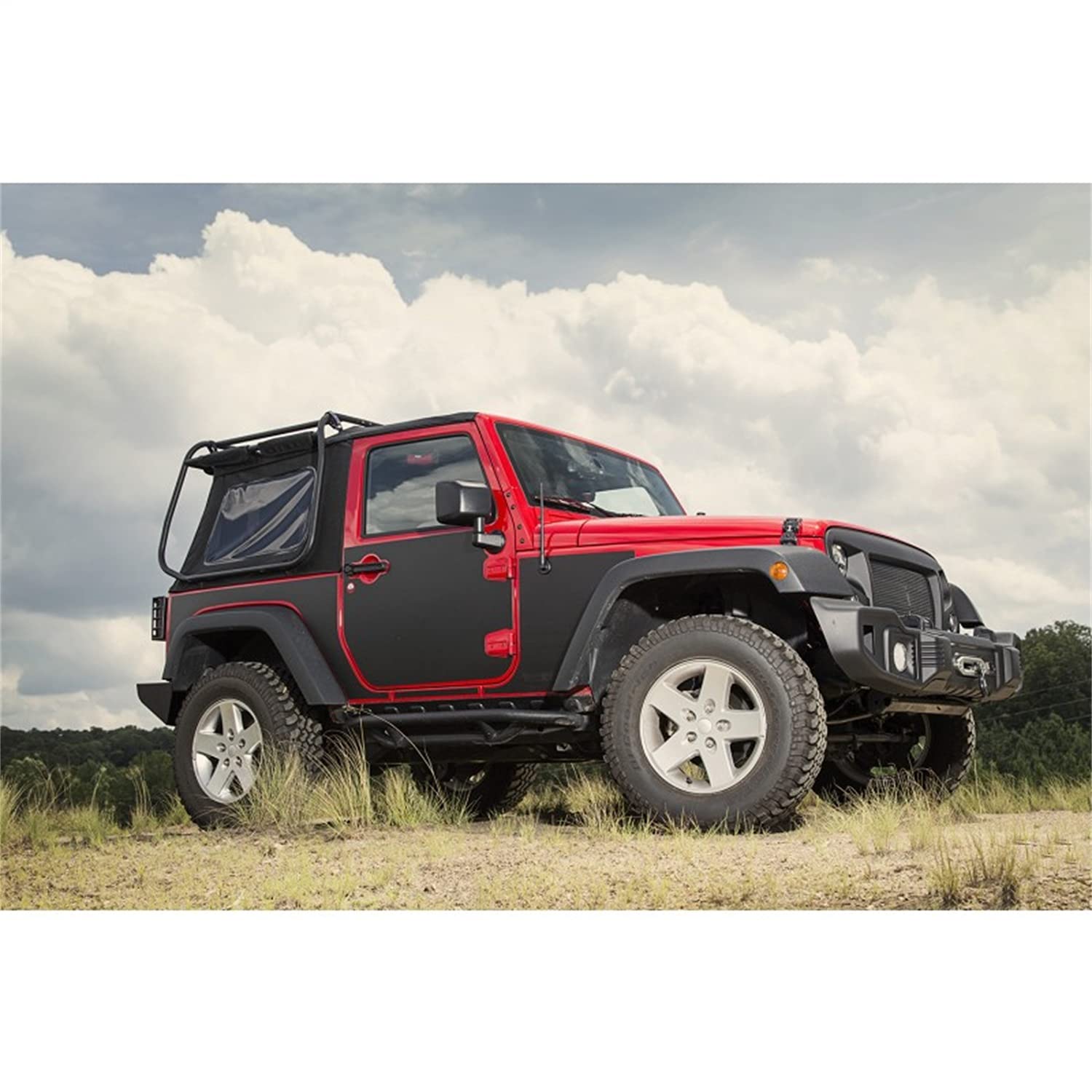 Magnetic Protection Panel Kit Rugged Ridge | 12300.52 | Fits 2007-2018 Jeep Wrangler JK 2-Door