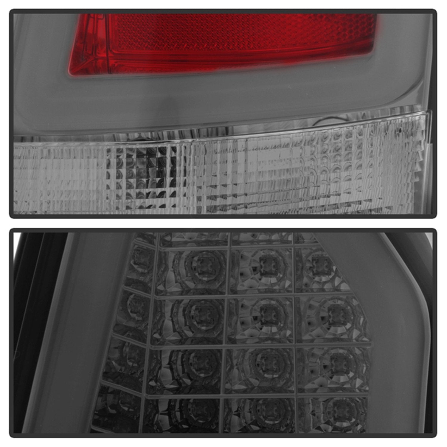 Chrysler 300C 05-07 Spyder 5083371 Version 2 Light Bar LED Tail Lights - Smoke