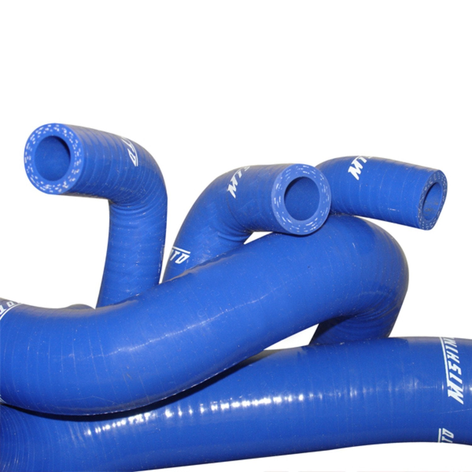 Mishimoto Silicone Radiator Hose Kit MMHOSE-MUS-86BL Fits Ford Mustang GT Cobra 1986-1993 Blue