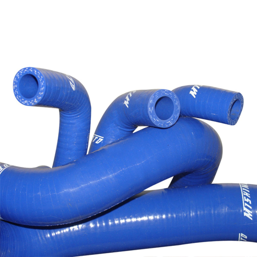 Mishimoto Silicone Radiator Hose Kit MMHOSE-MUS-86BL Fits Ford Mustang GT Cobra 1986-1993 Blue