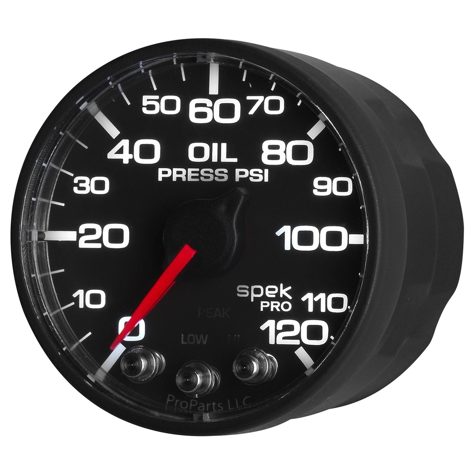 Gauge AUTO METER P525328 Oil Pressure (Spek-Pro - Nascar 2-1/16" Oil Press, 0-120 Psi, BFB, ECU, Spek)