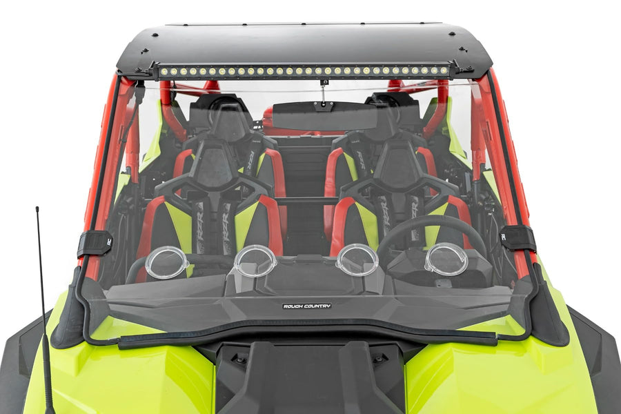 Full Vented Windshield Rough Country for Polaris RZR Pro R - 98202210