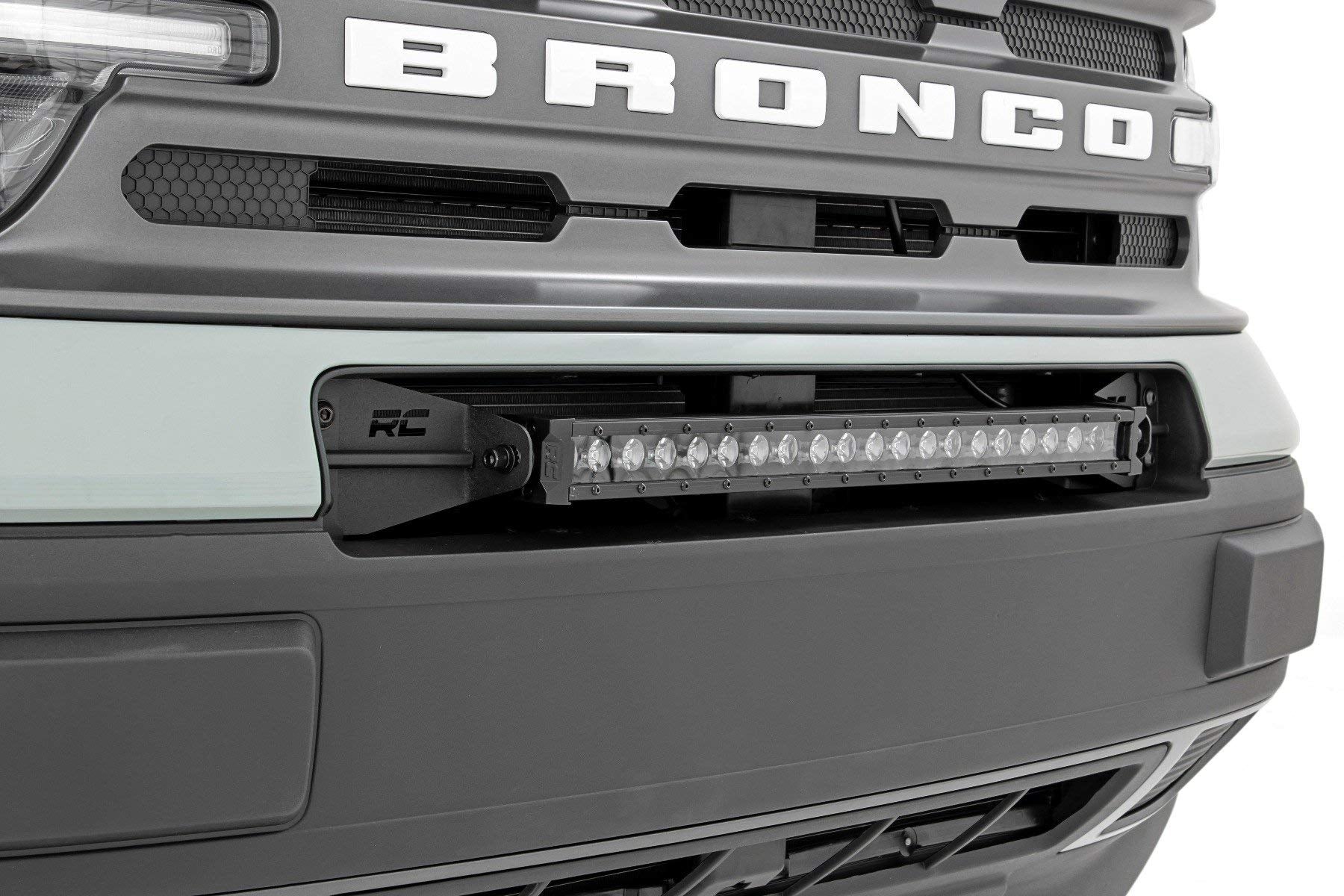 20" Rough Country Black Series LED Light Bumper Kit for Ford Bronco Sport (2021-2024)