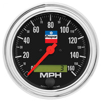 3-3/8" Speedometer, 160 Mph, Elec. Programmable, Mopar Classic