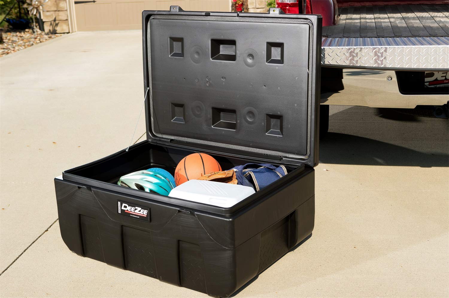 Dee Zee 37" Plastic Poly Utility Chest Tool Box 6537P
