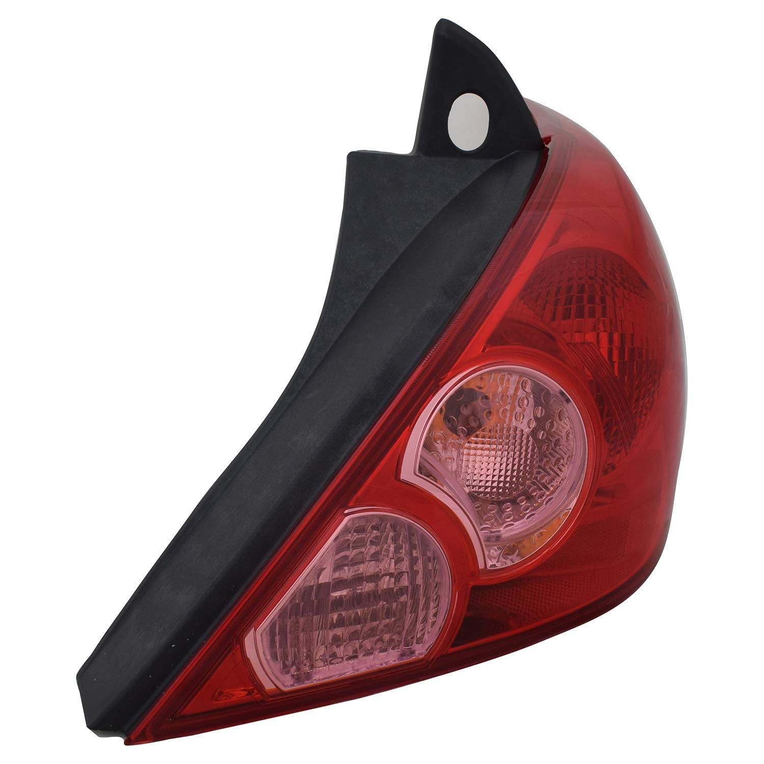 Right TYC Tail Light Assembly Compatible with 2007-2012 Nissan Versa