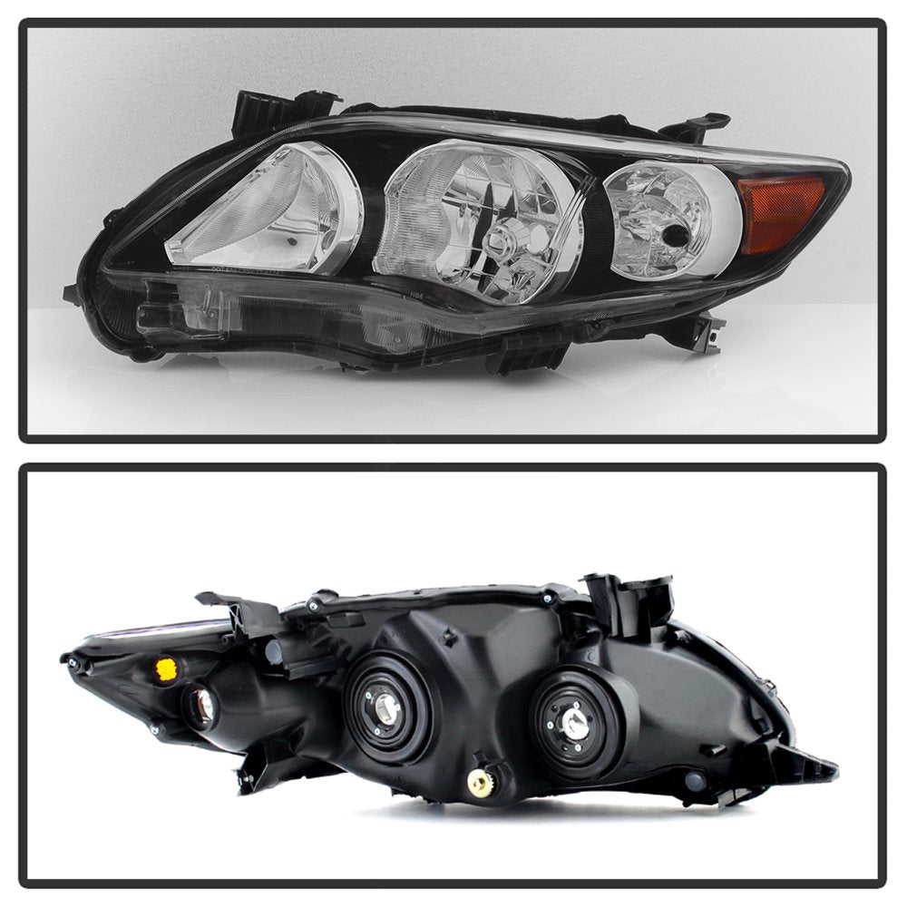 OEM Style Xtune Headlight (HD-JH-TCO11-OE-BK-L) (OE)