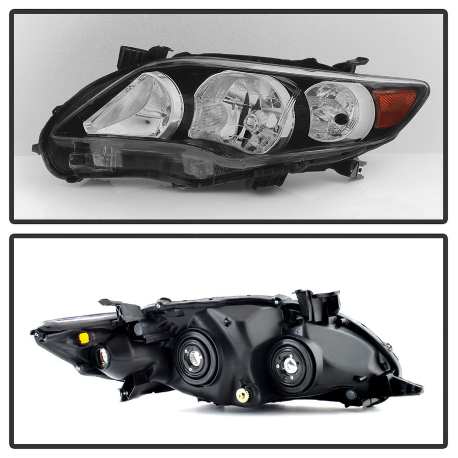OEM Style Xtune Headlight (HD-JH-TCO11-OE-BK-L) (OE)