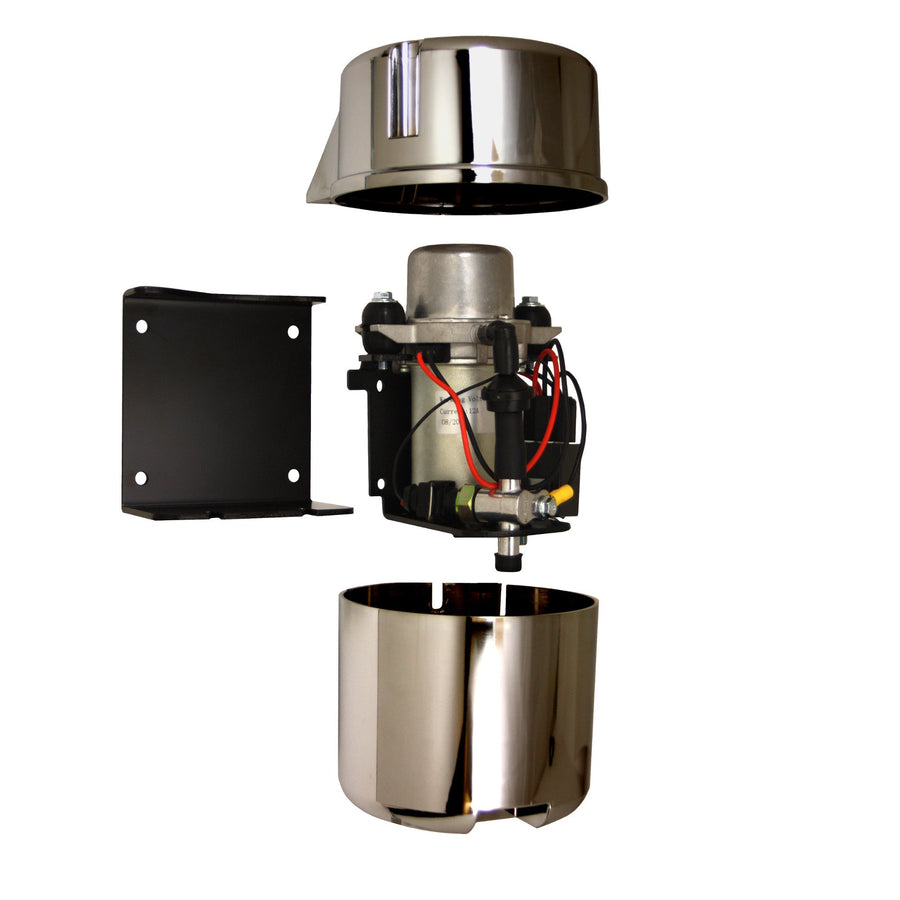 Electric Vacuum Pump Kit - Leed Brakes Chrome Bandit Series (VP001C)