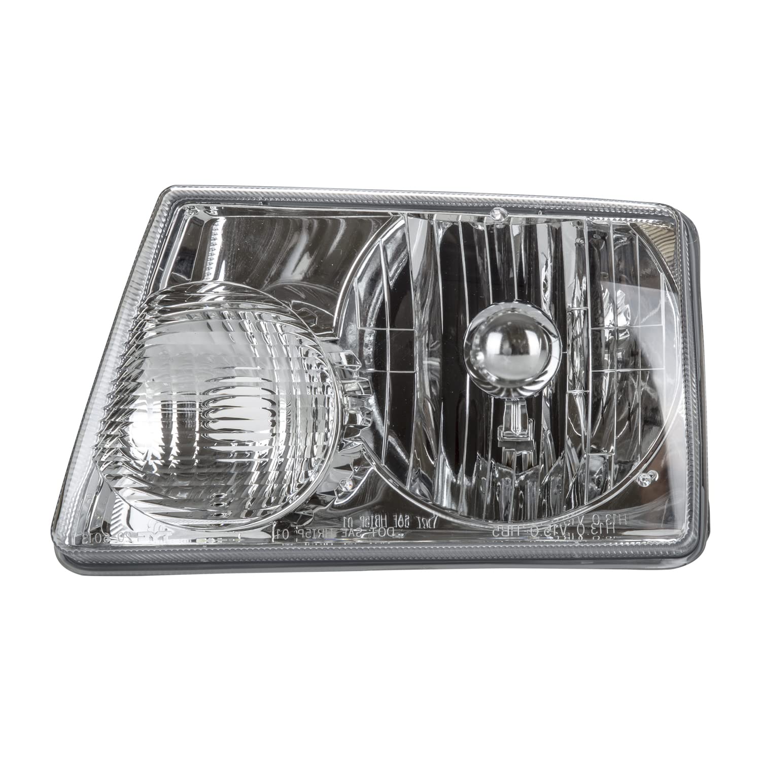 Left TYC Headlight Assembly Compatible with 2001-2011 Ford Ranger