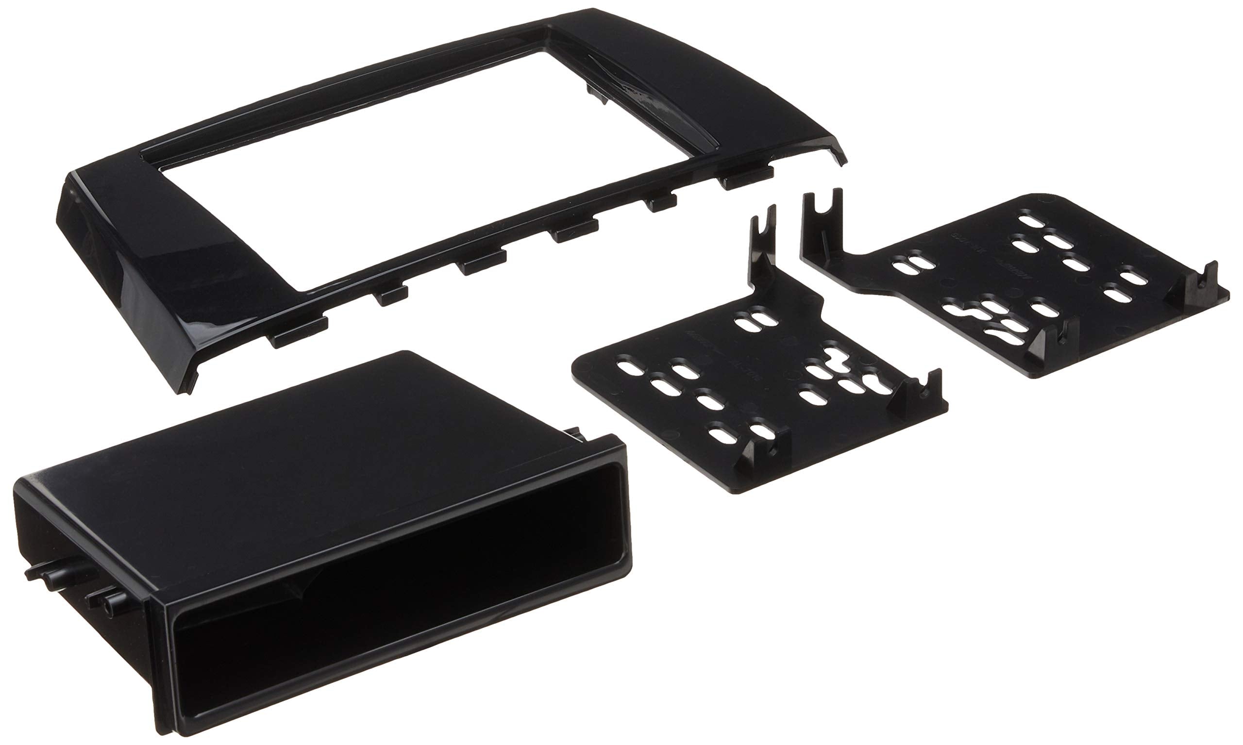 Metra Single DIN Dash Kit 99-7016GHG for Select 2014 Mitsubishi Mirage Vehicles (Charcoal)