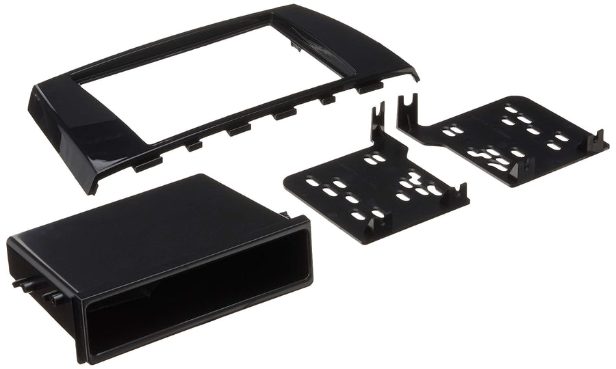Metra Single DIN Dash Kit 99-7016GHG for Select 2014 Mitsubishi Mirage Vehicles (Charcoal)