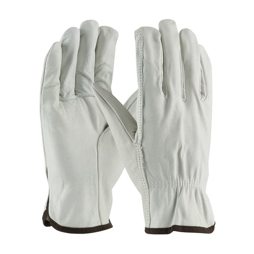 68-103-XXL PIP Protective Industrial Products Cowhide Gloves, Regular Grade, 2XL, Natural