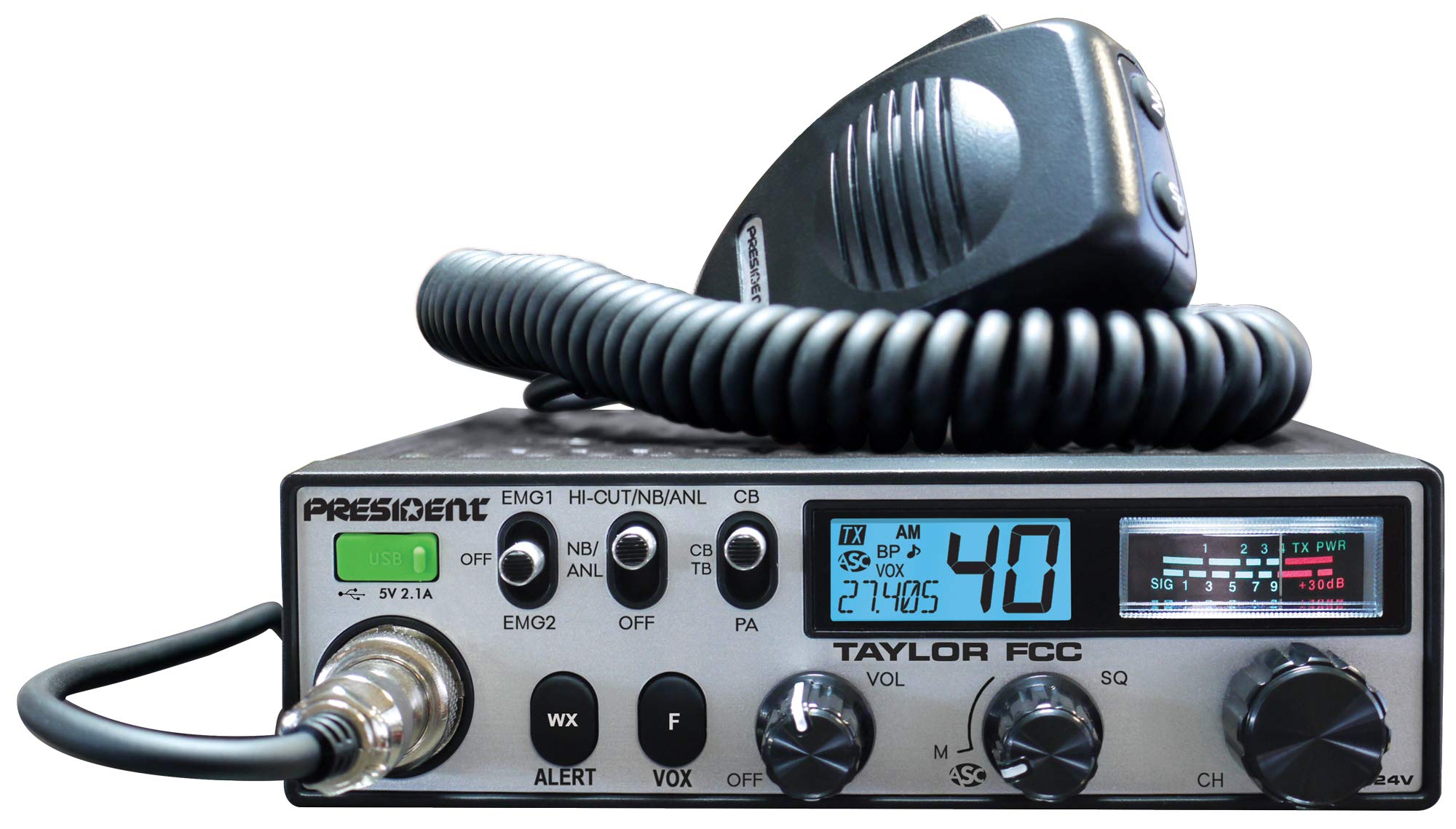 Taylor President FCC 12/24V CB Radio