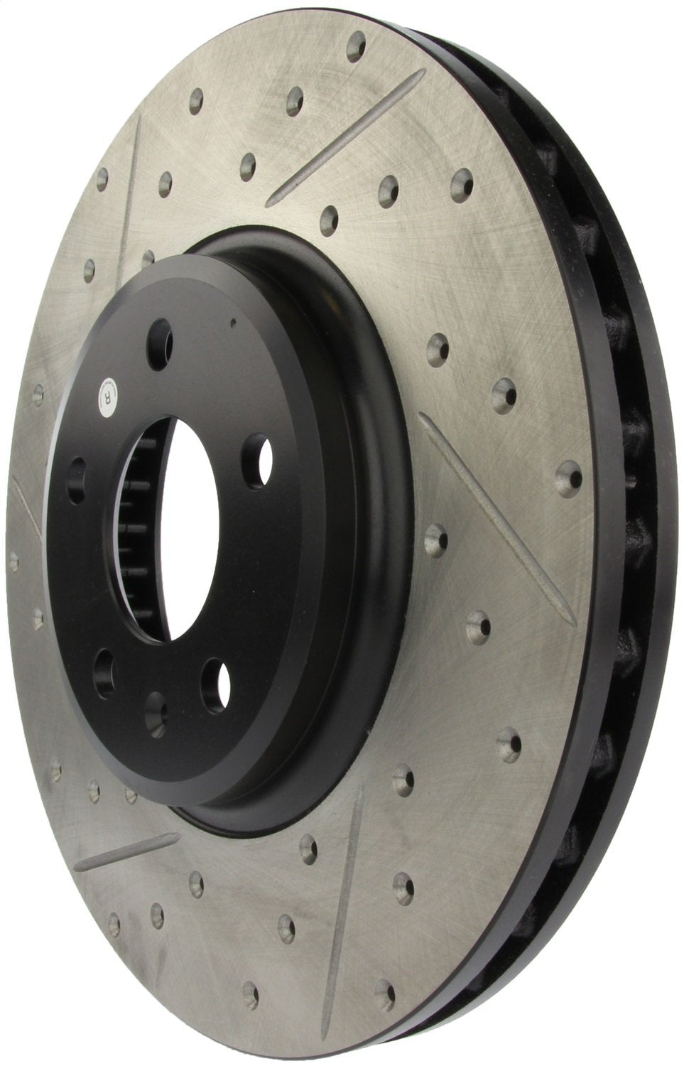Sport Drilled/Slotted Brake Rotor StopTech 127.33123R (Front Right), 1 Pack