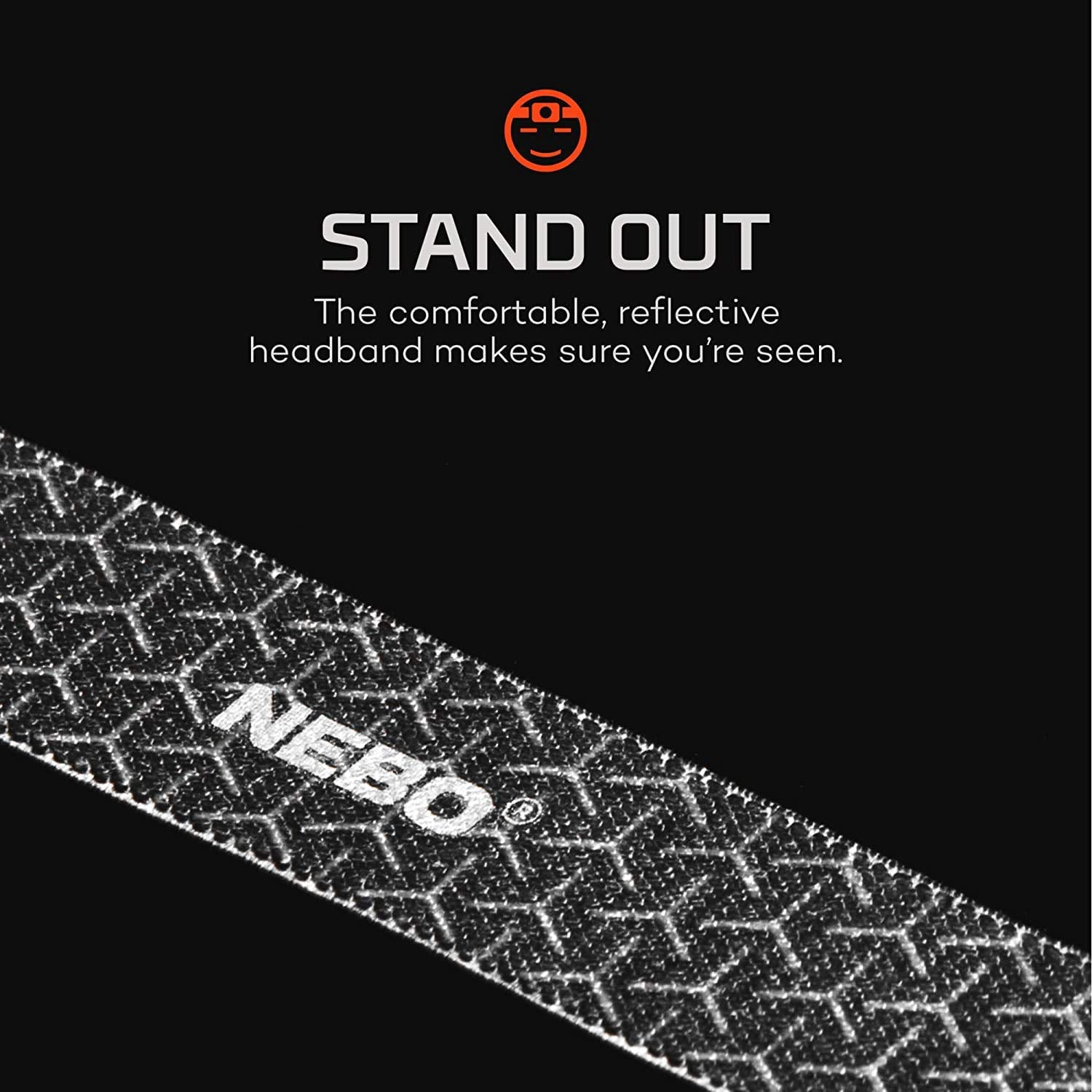 NEBO 400 MYCRO Rechargeable Headlamp | 400 Lumens, 6 Light Modes, Water Resistant, Detachable Hat Clip, Super Bright Head Lamp for Camping & Hiking, Includes Micro USB Charging Cable