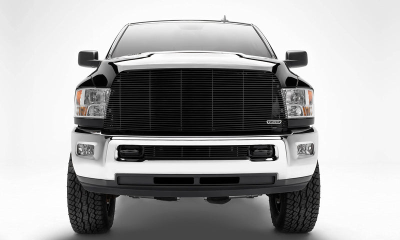 2013-2018 Ram 2500, 3500 T-Rex Grilles Billet Grille, Black, 1 Pc, Replacement - PN #20452B