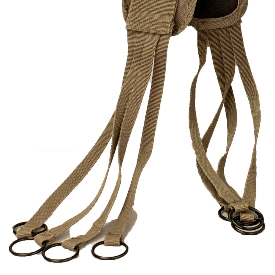 Game Tote HME - Durable Reliable Easy-to-Use Hunting Game-Carrying Accessory with Slip-Resistant Backing, Rings