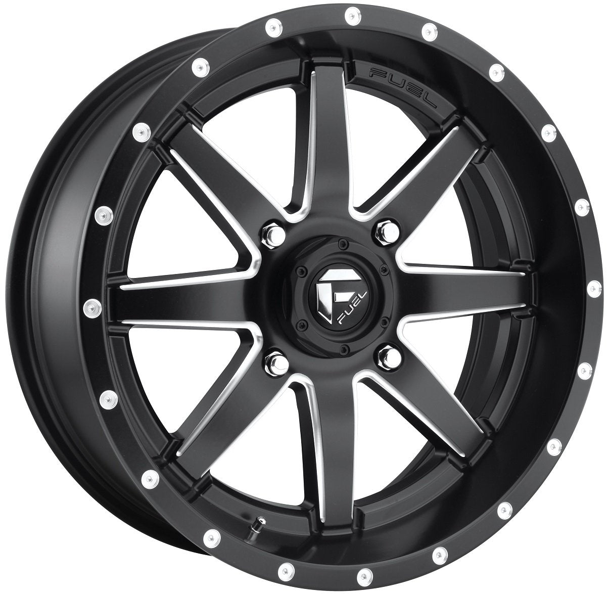 18x7 D538 MAVERICK, Bolt Pattern: 4x137/, Offset: 13, MATTE BLACK MILLED, set of 1