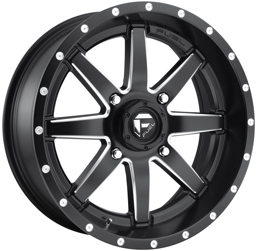 18x7 D538 MAVERICK, Bolt Pattern: 4x137/, Offset: 13, MATTE BLACK MILLED, set of 1