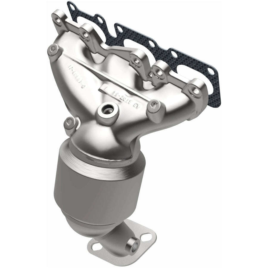 MagnaFlow Catalytic Converter 5531787 with Integrated Exhaust Manifold: California Grade, Manifold, Compatible with 2013-2017 Hyundai Santa Fe 3.3L (CARB Compliant)