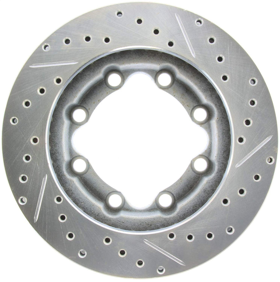 Front Right StopTech 227.66026R Select Sport Drilled and Slotted Brake Rotor