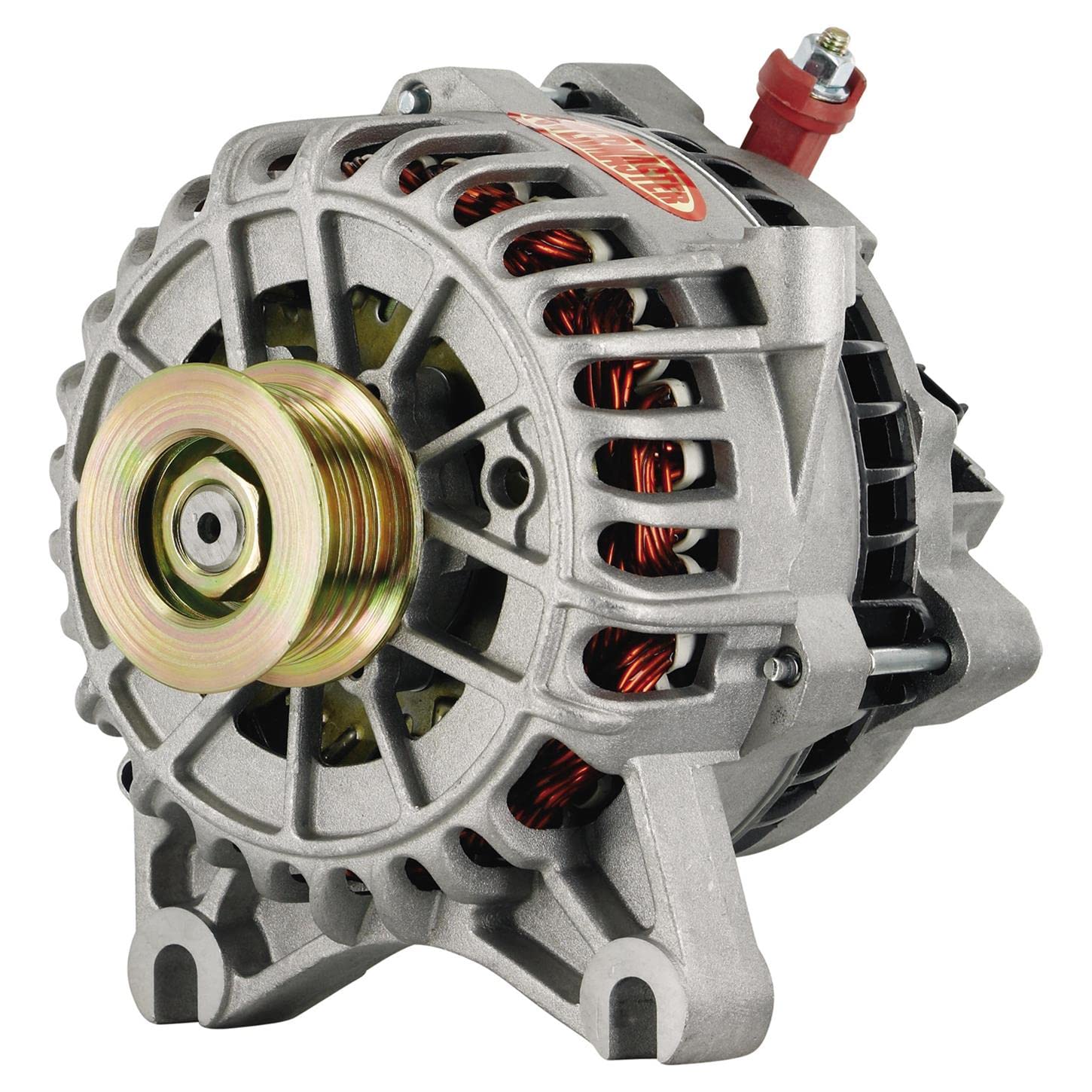 Natural Powermaster 7795 Alternator (6G 140A 6 Groove Pulley Large Frame V Mating 4.6L "Crown Vic",I-D-AS Regular)
