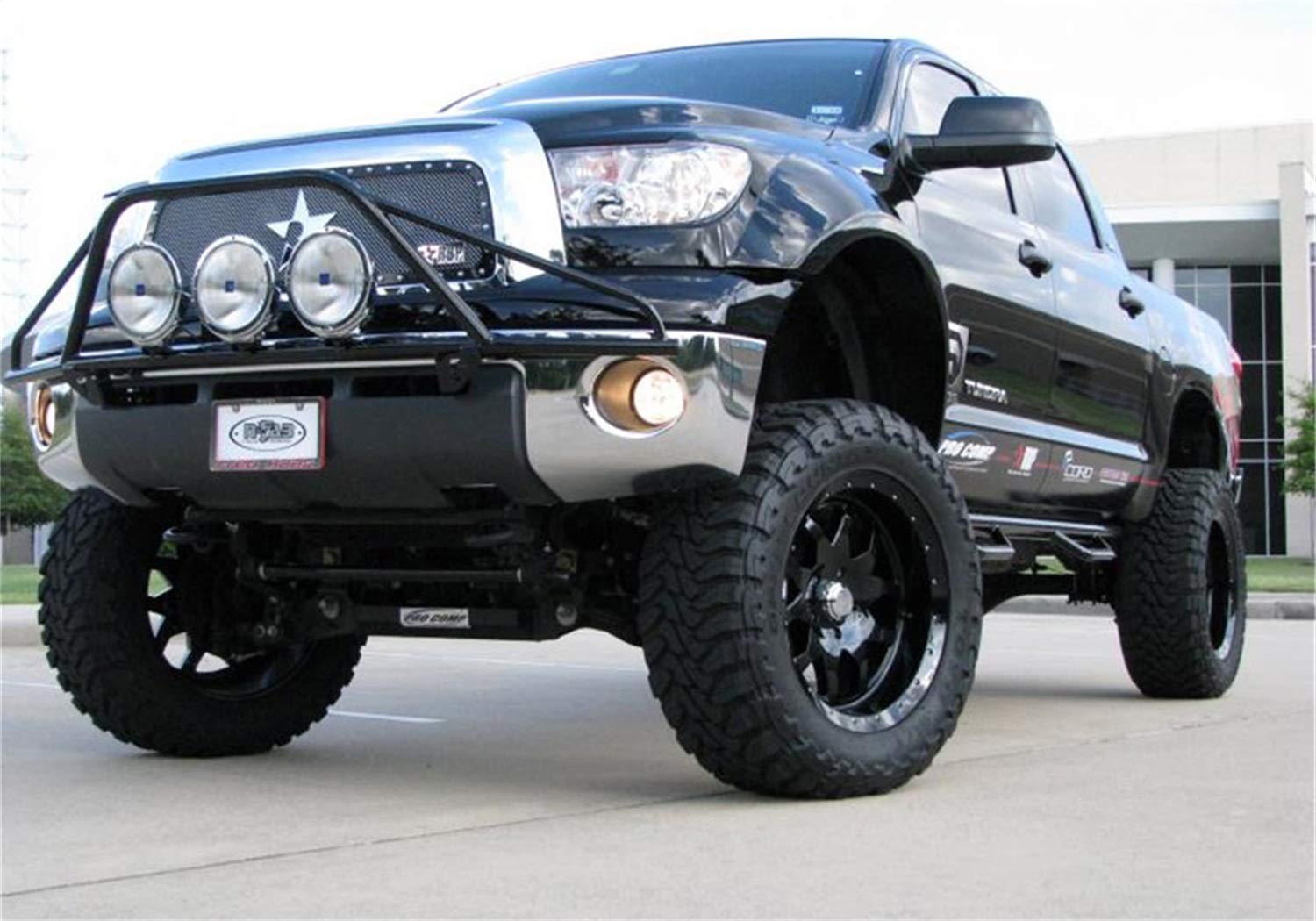 PreRunner N-Fab Light Mount With Tabs | Textured Black | T073LH-TX | Fits 2007-2013 Toyota Tundra