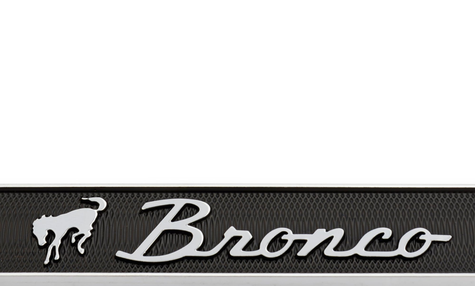 License Plate Frame Bronco