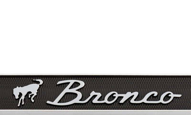 License Plate Frame Bronco