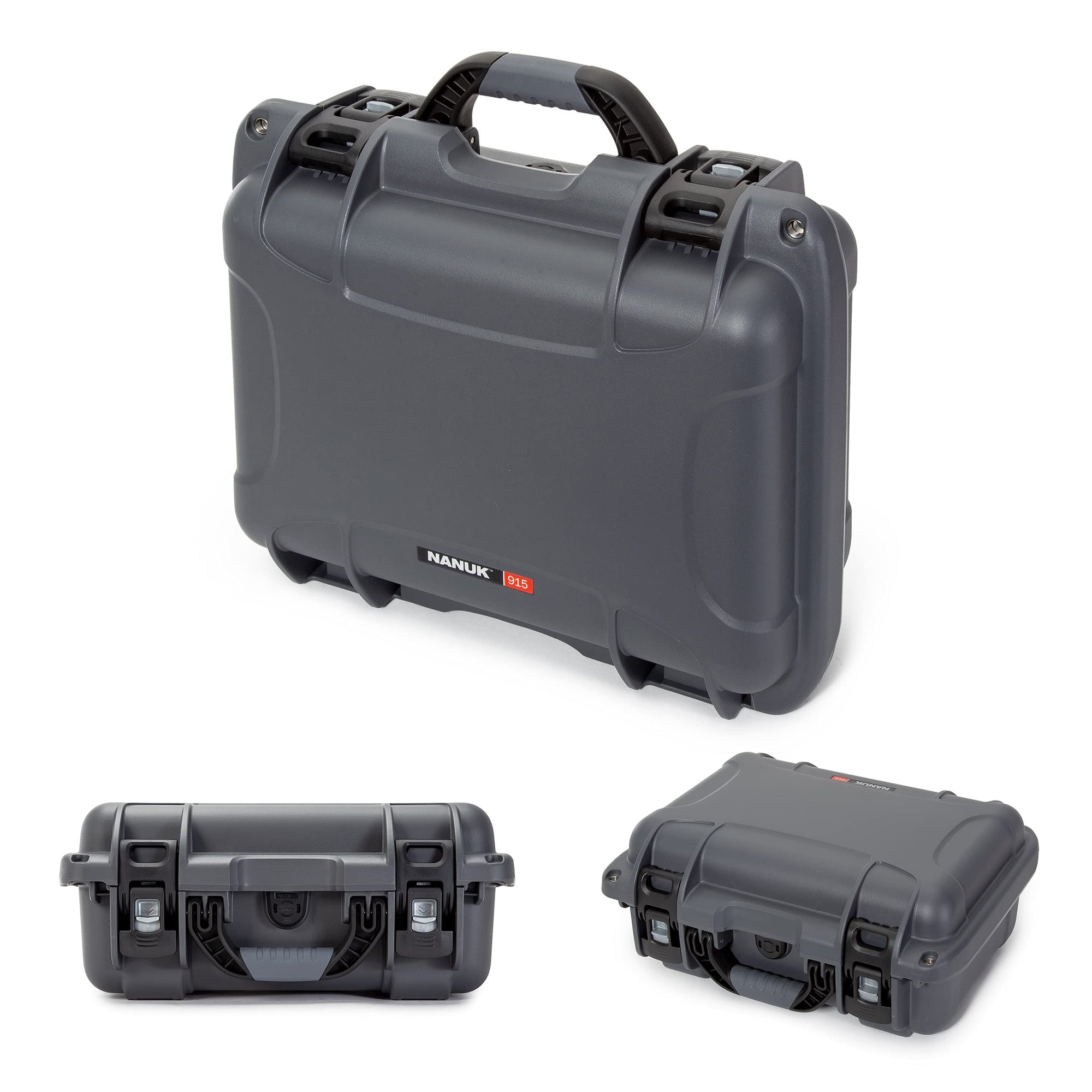 Nanuk Hard Case Waterproof with Foam Insert for DJI Air 2S Fly More Combo - Graphite 915-MAVIA2S7