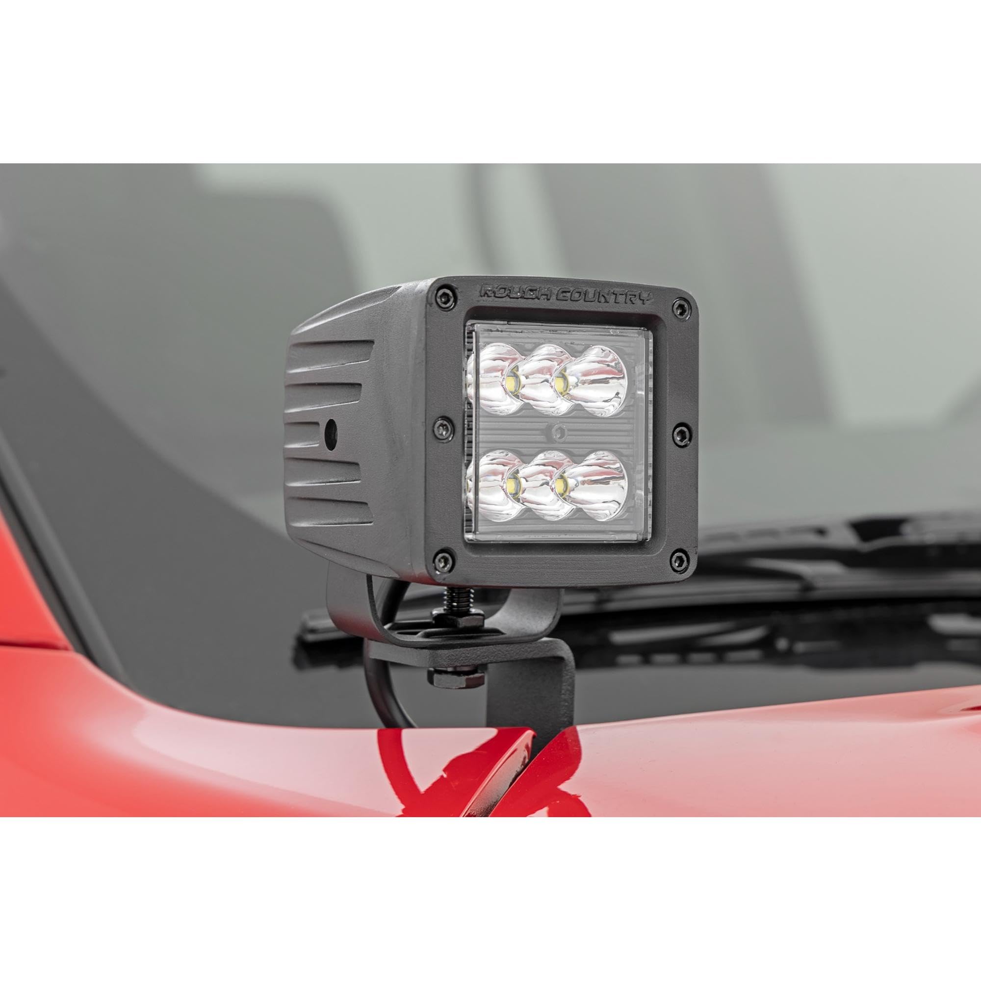 2" Rough Country LED Ditch Light Kit for 22-24 Nissan Frontier | Flood - 71065