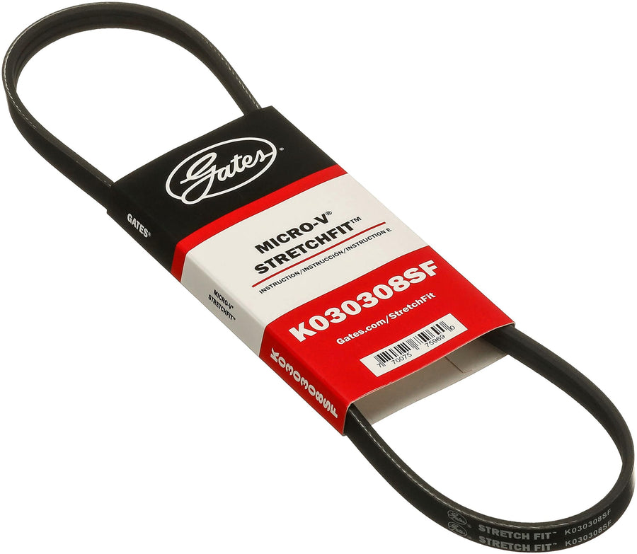 K030308SF nobrandname Stretch Fit Micro-V Serpentine Drive Belt