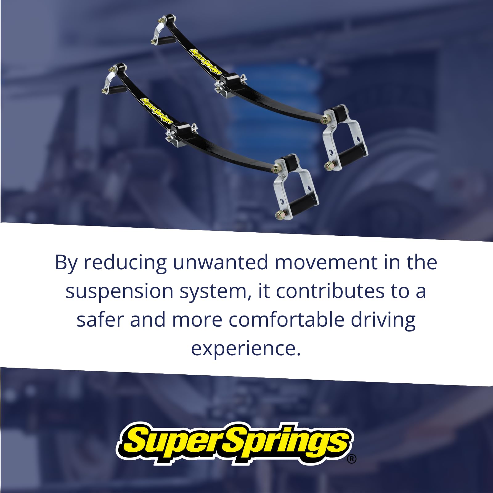 SuperSprings SSA19 for Toyota Tacoma, Black