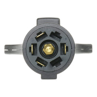 T-H Marine 7-Way Trailer Wiring Adapter - Round Style to 5-Way Adapter, 12 Volt DC