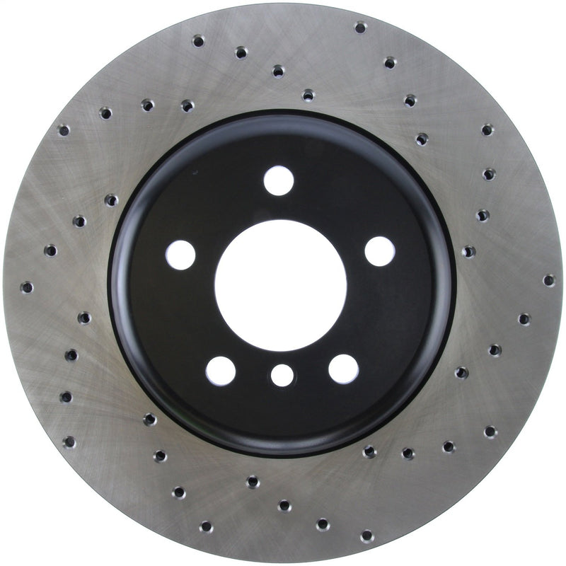 Sport StopTech Cross Drilled Brake Rotor 128.34124L (Front Left), 1 Pack