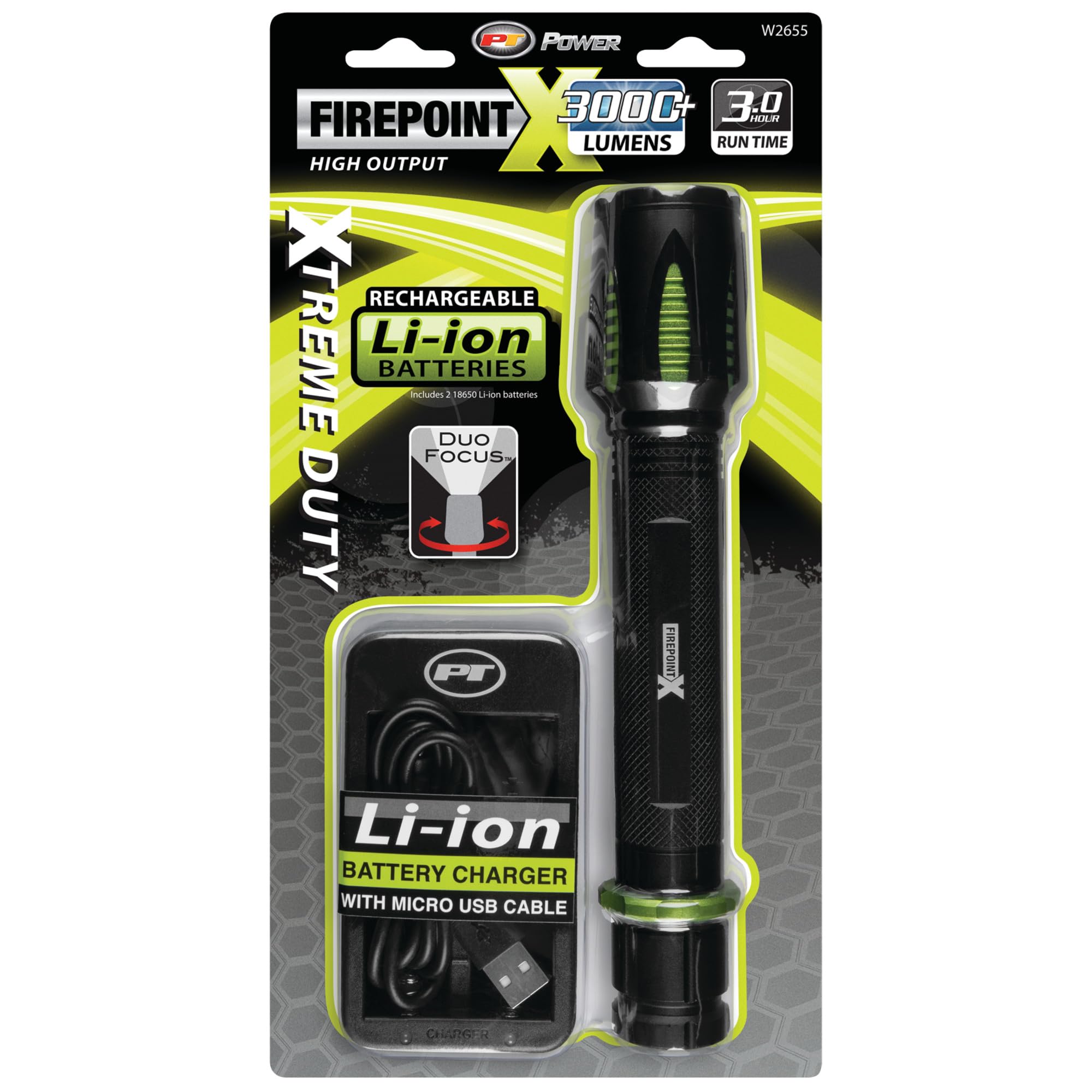 FirePoint W2655 Performance Tool X Li-Ion Flashlight