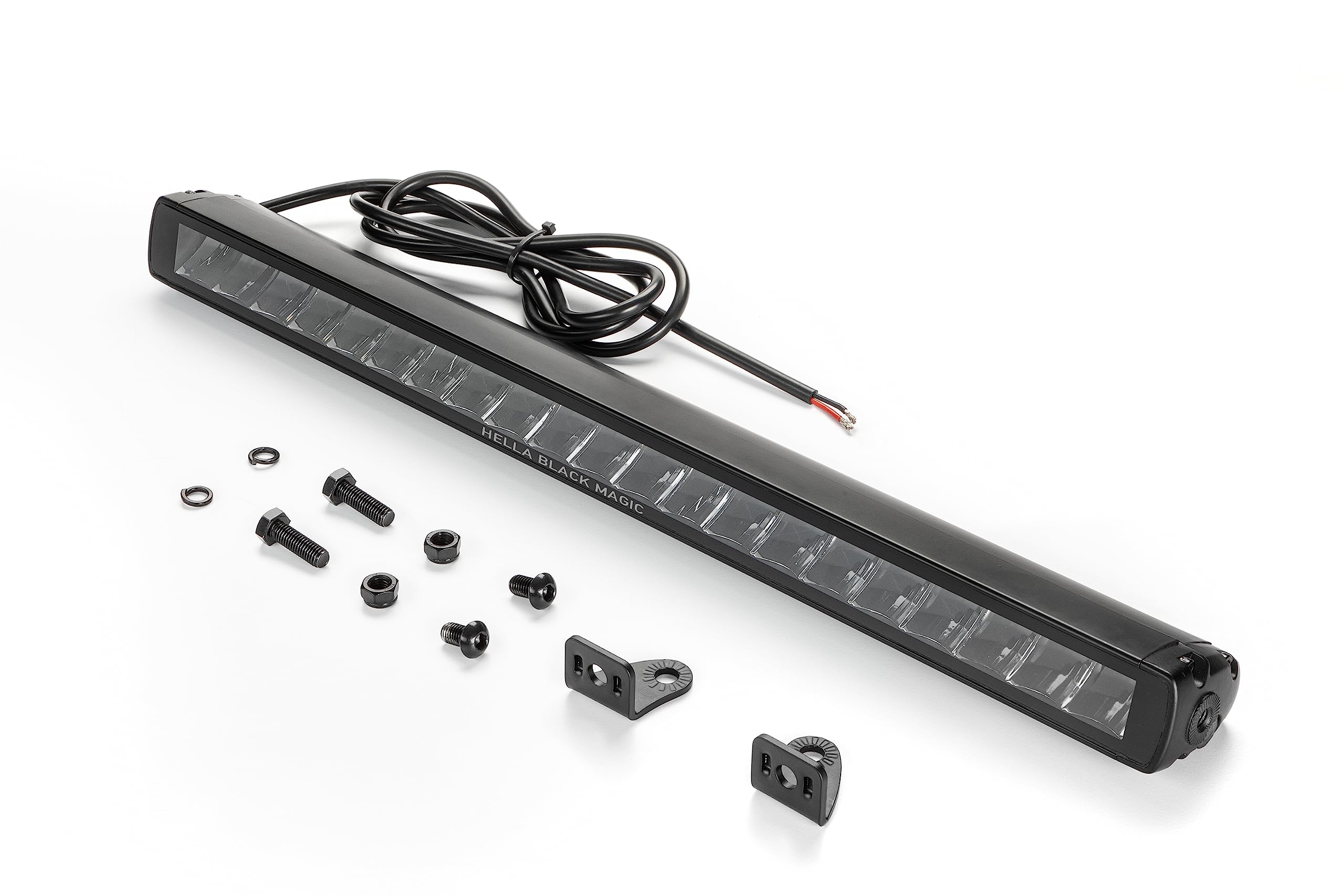 Black Magic Hella LED Series 20 Inch Slim Lightbar - LED Spotlight- Performance High Beam Off-Road Light for Pickup Trucks, ATV, SUV, 4x4, Jeep, Tractors / 358176301