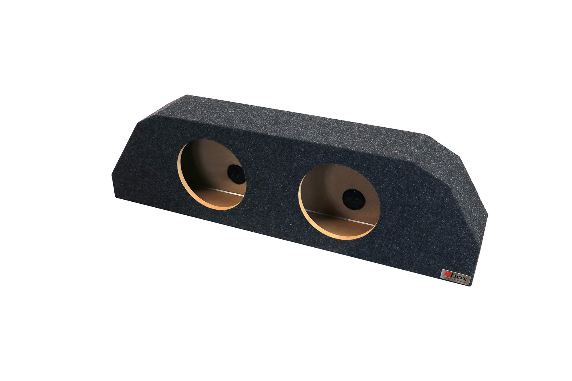 Bbox 10" Dual Sealed Carpeted Subwoofer Enclosure - Fits 2010-2015 Chevrolet Camaro - Subwoofer Box Improves Audio Quality, Sound & Bass